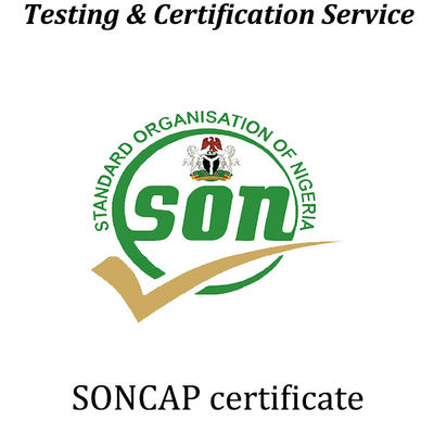 Certificado de ensaio do produto SONCAP Certificação de ensaio