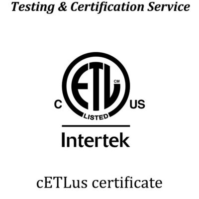 Certificação ETL americana A diferença entre os sinais de segurança ETL e UL cTUVus UL norte-americanos