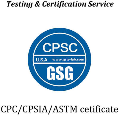 Certificado de produtos infantis Certificação CPC americana Certificação norte-americana