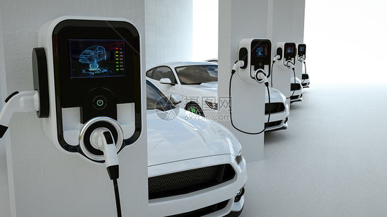 Sistema de carregamento de veículos eléctricos, bloqueios de segurança